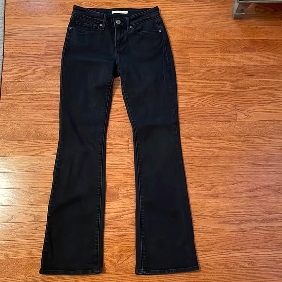 Levi’s jeans black color bootcut - Picture 1 of 2